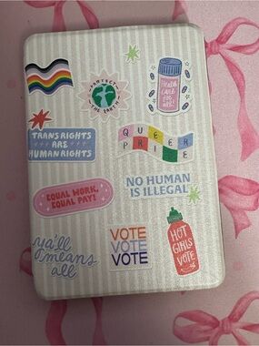 Stars, Stripes & Human Rights Page Kindle Paperwhite 10th Gen Cover